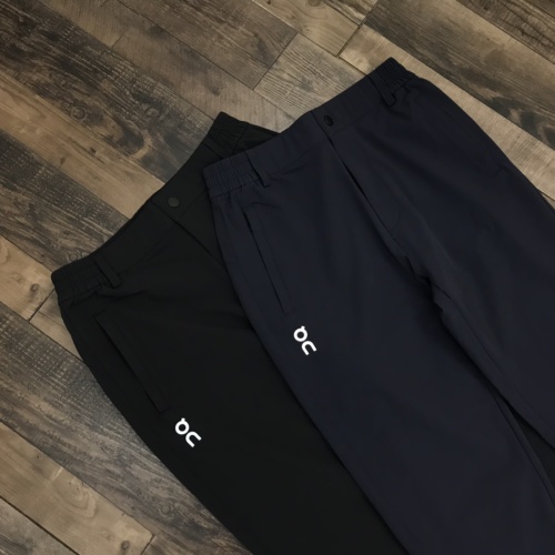 On Running Men's Lightweight Woven Pants, Business Casual Style, Comfortable Fit 1 On Running Men's Lightweight Woven Pants, Business Casual Style, Comfortable Fit