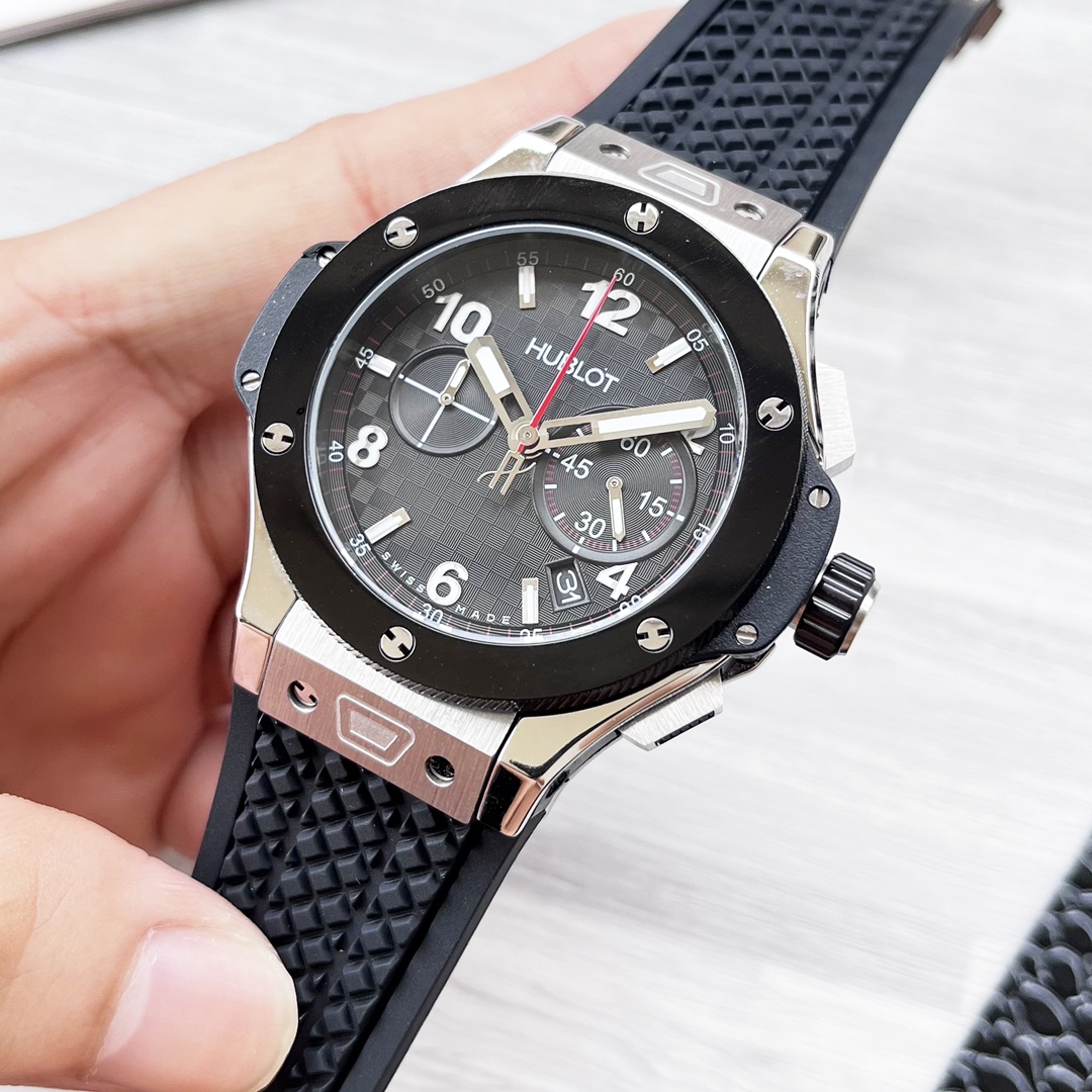 Luxury Men’s Watch: BIG BANG Series with Gold, Carbon Fiber, and Japanese Stone Cores - 图片 5