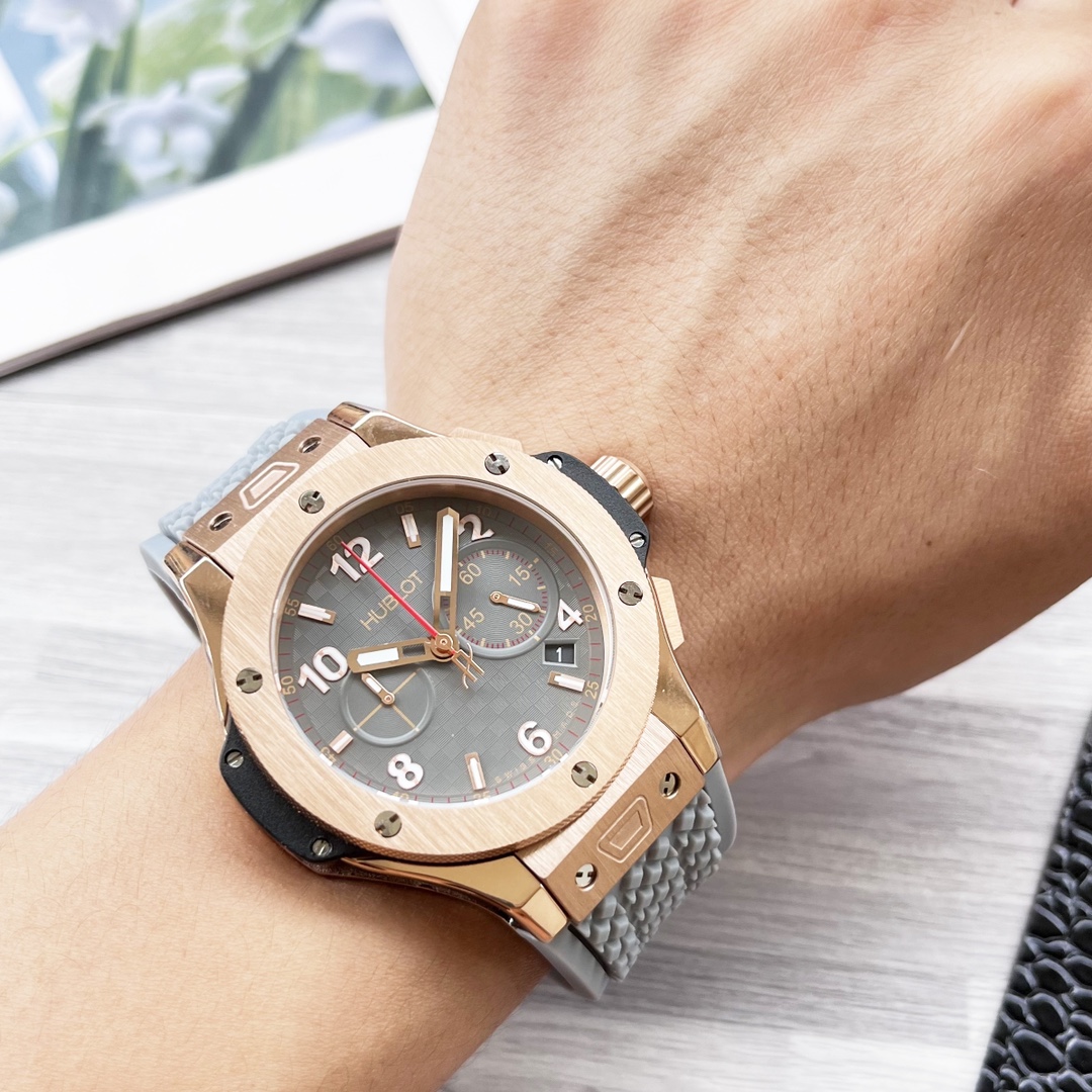 Luxury BIG BANG Series Watch Blanche 1035 Gold 1081 Overview - 图片 3