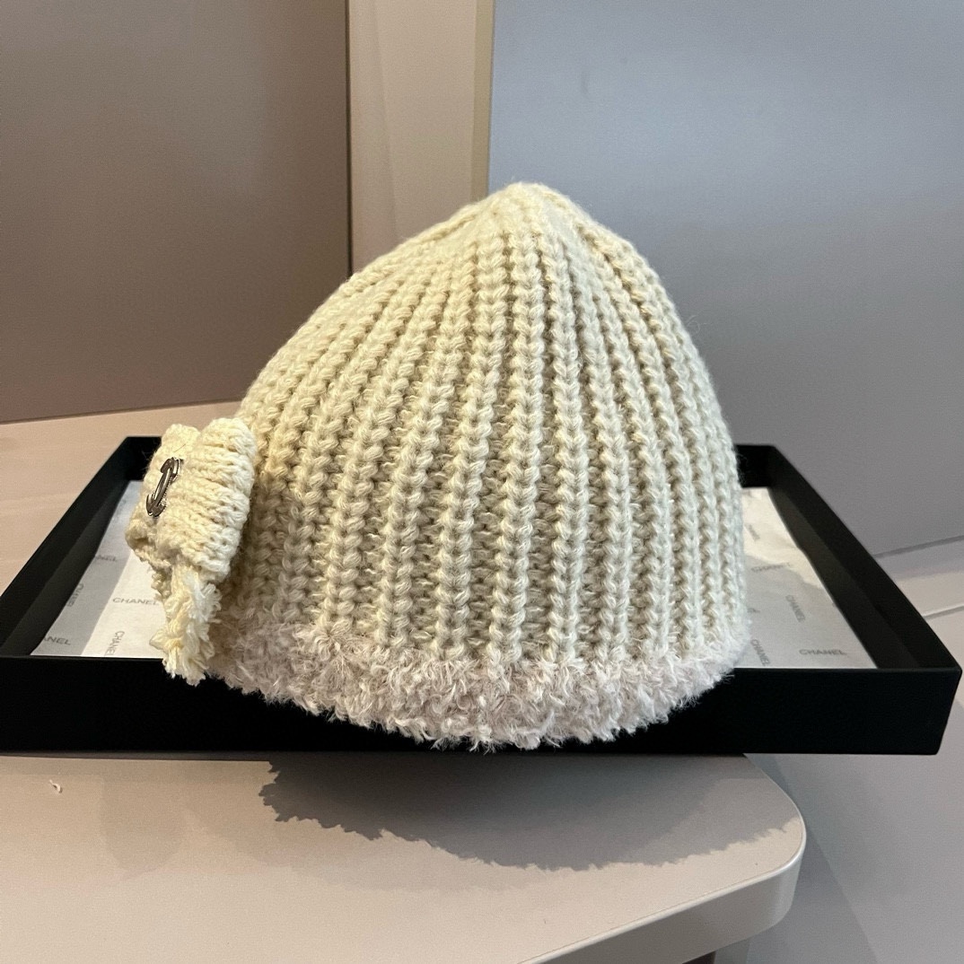 🆕

Chanel香奈儿针织毛线帽，