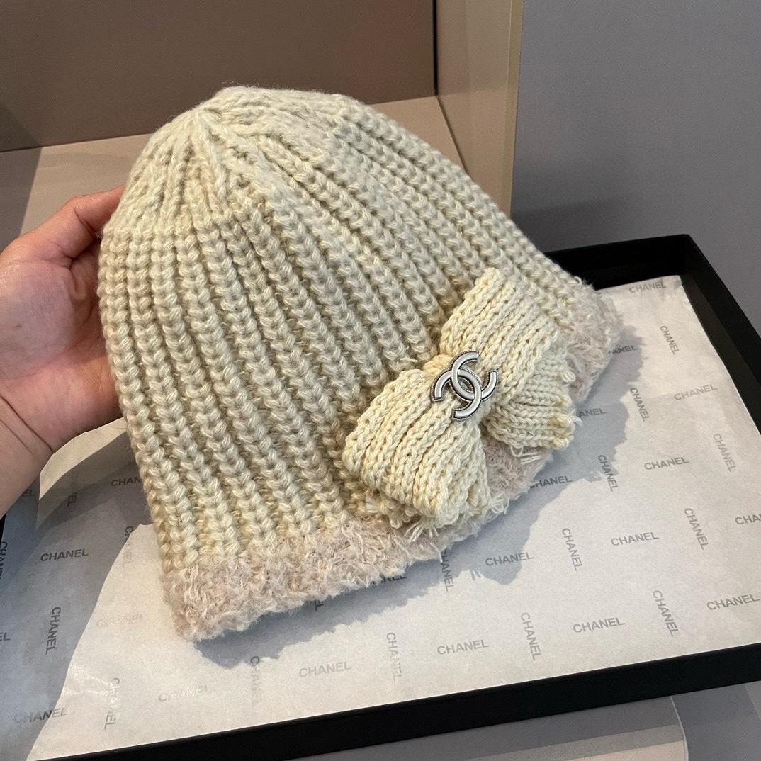 🆕

Chanel香奈儿针织毛线帽，