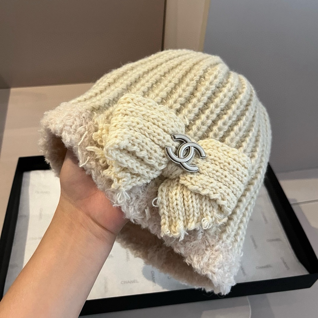 🆕

Chanel香奈儿针织毛线帽，