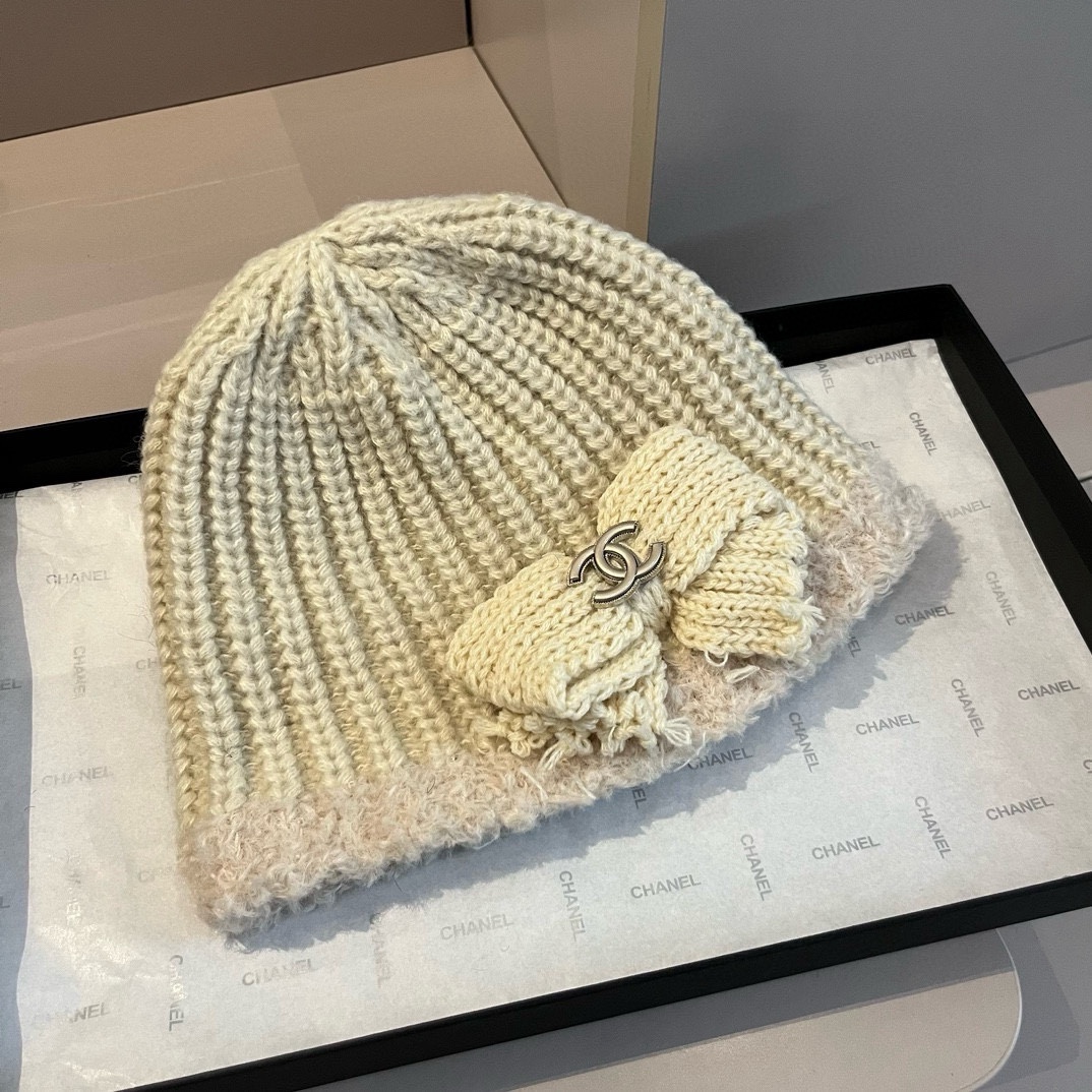 🆕

Chanel香奈儿针织毛线帽，