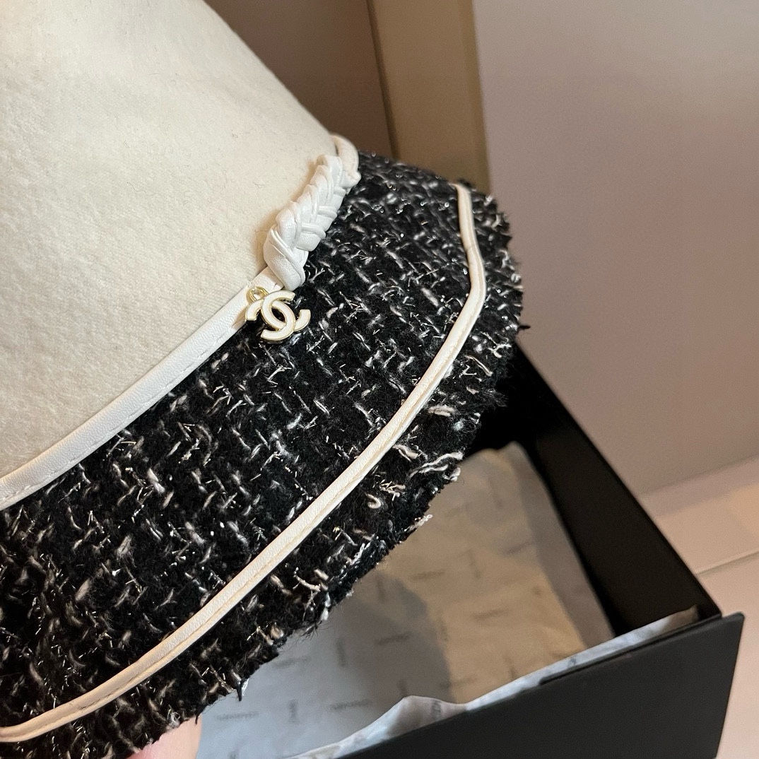 🆕

Chanel香奈儿羊绒渔夫帽，头围57cm