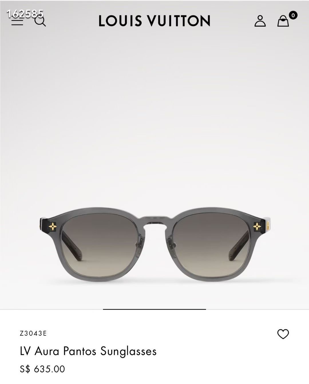  变色片‼️ 官网图 LOUIS VUITTO*✨✨✨MODEL：Z3043E✨✨✨ SIZE：57口2