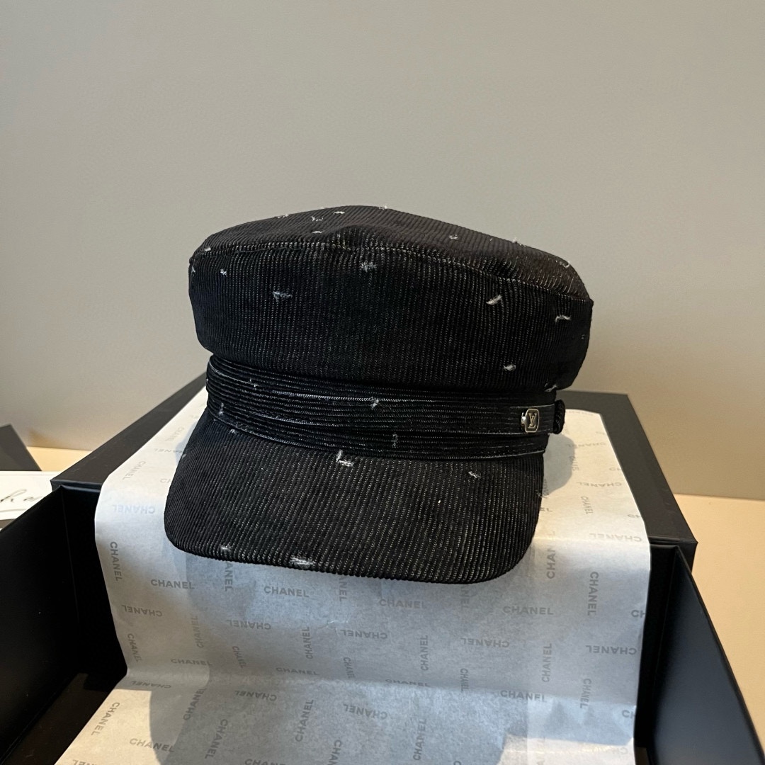 🆕

LV新款鸭舌军帽，高级定制，头围57cm