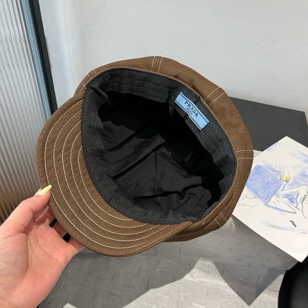 🆕

普拉达新款鸭舌军帽，高级定制，头围57cm