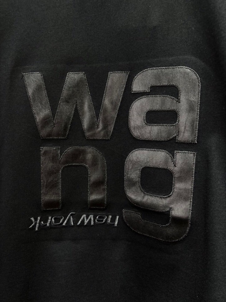 “New Alexander Wang Custom T-shirts: 100% Pure Cotton, Machine Embroidered, Unisex XS-L” - 图片 6