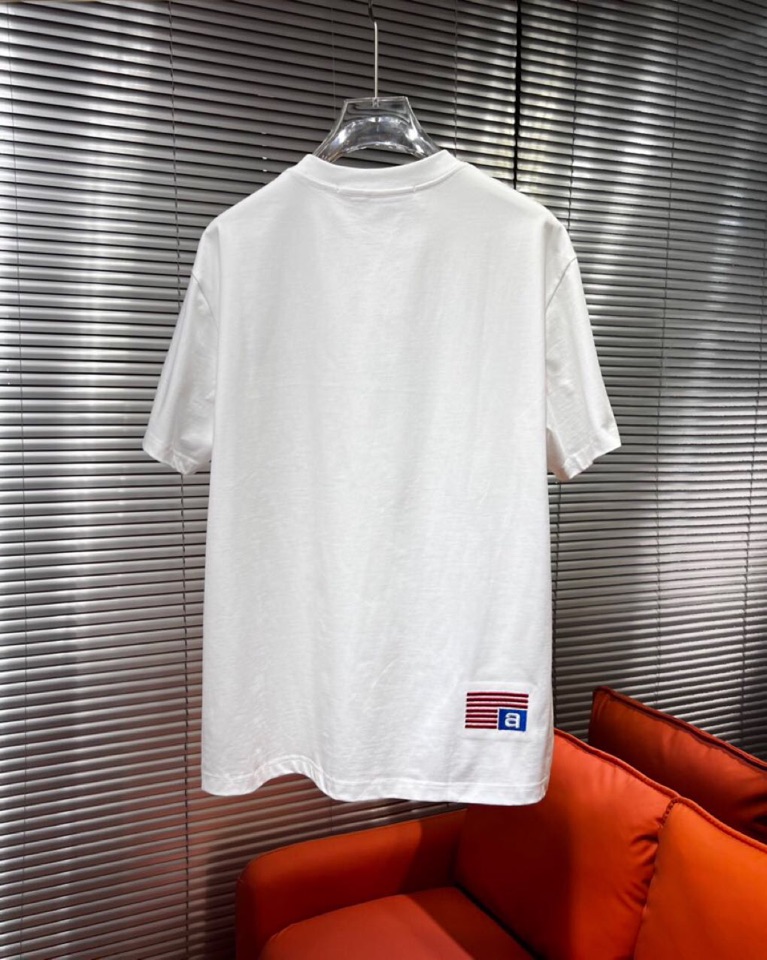 “New Alexander Wang T-shirts: Custom 100% Pure Cotton, Machine Embroidered, Unisex XS-L” - 图片 9