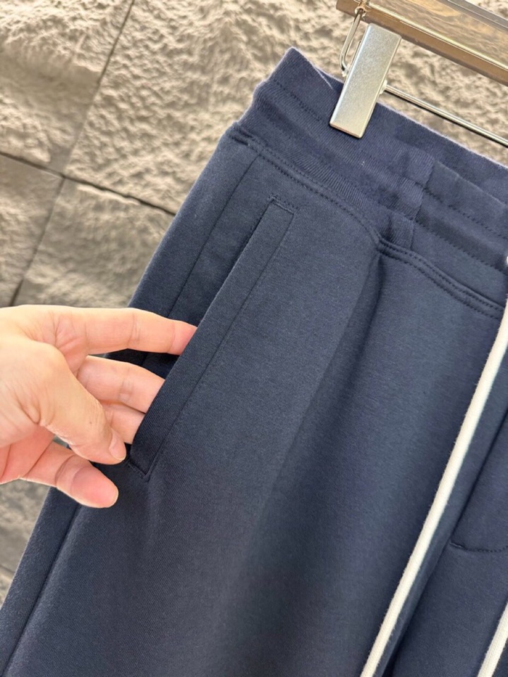 New Brunnello Cucinelli BC2025s Men’s Knit Wool Shorts: Stylish, Versatile, and High Quality - 图片 4