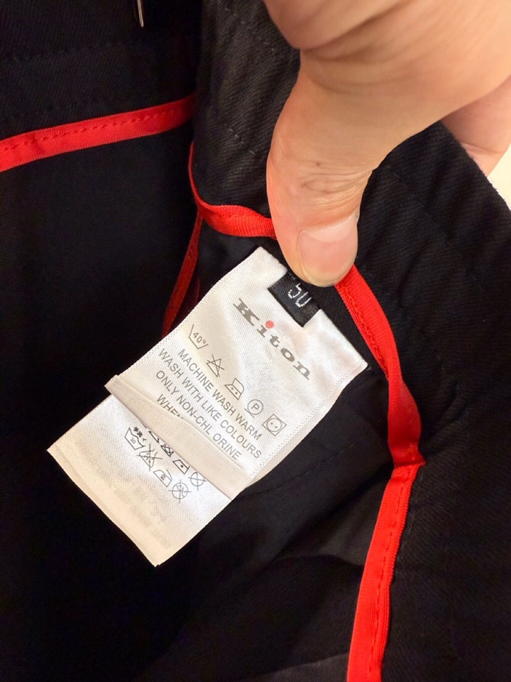 Kiton Qiton 2025s: Excellent Twilight Fashion in Blue and Black, Sizes 48-58 - 图片 5