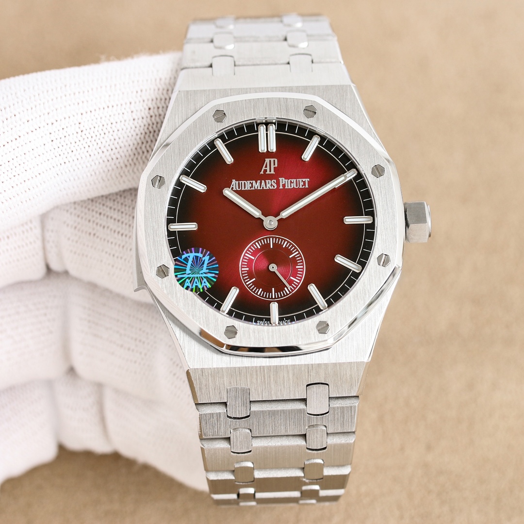 NO:340097,White and black AP Audemars Piguet Royal Oak 26591IP series men's watches are shockingly launched. The back cover is upgraded to the bottom and uses 2953 upgraded movement, achieving the peak of the steel watch - the performance of strength and defending the title of 