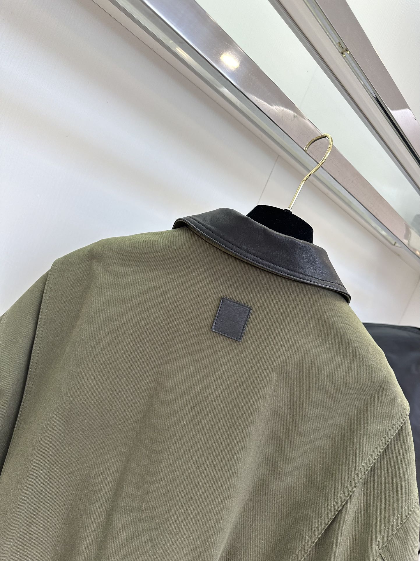 Loewe Inspired Lambskin Leather & Cotton-Blend Zip-Up Jacket - Unisex Style 8 i1754590695 9428 6