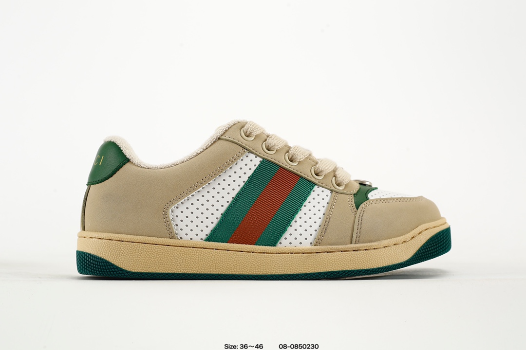 💰150
公司级✅Gucci Distressed Screener sneaker 古驰小脏鞋系列
官方同步 绿盒版本 海淘代购指定专供经典原型复古百搭做旧小脏板鞋复古学院风 怀旧版 原版做旧
码数:如图
编码:08-0850230