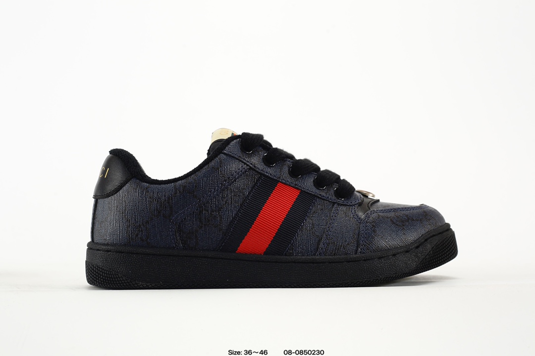 🈴💰150
公司级✅Gucci Distressed Screener sneaker 古驰小脏鞋系列
官方同步  绿盒版本 海淘代购指定专供经典原型复古百搭做旧小脏板鞋复古学院风 怀旧版 原版做旧
码数：如图
编码：08-0850230