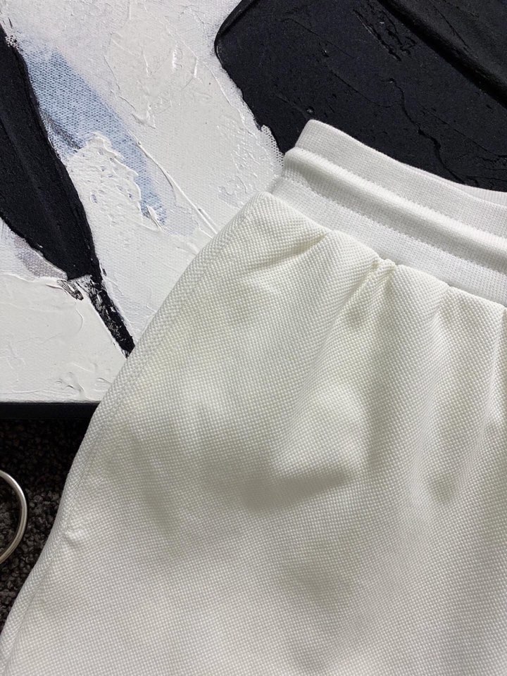 Latest Thom Browne Spring/Summer Shorts: Cotton, Embroidery, High Quality, Green/Gray/White, Sizes M-3XL - 图片 4