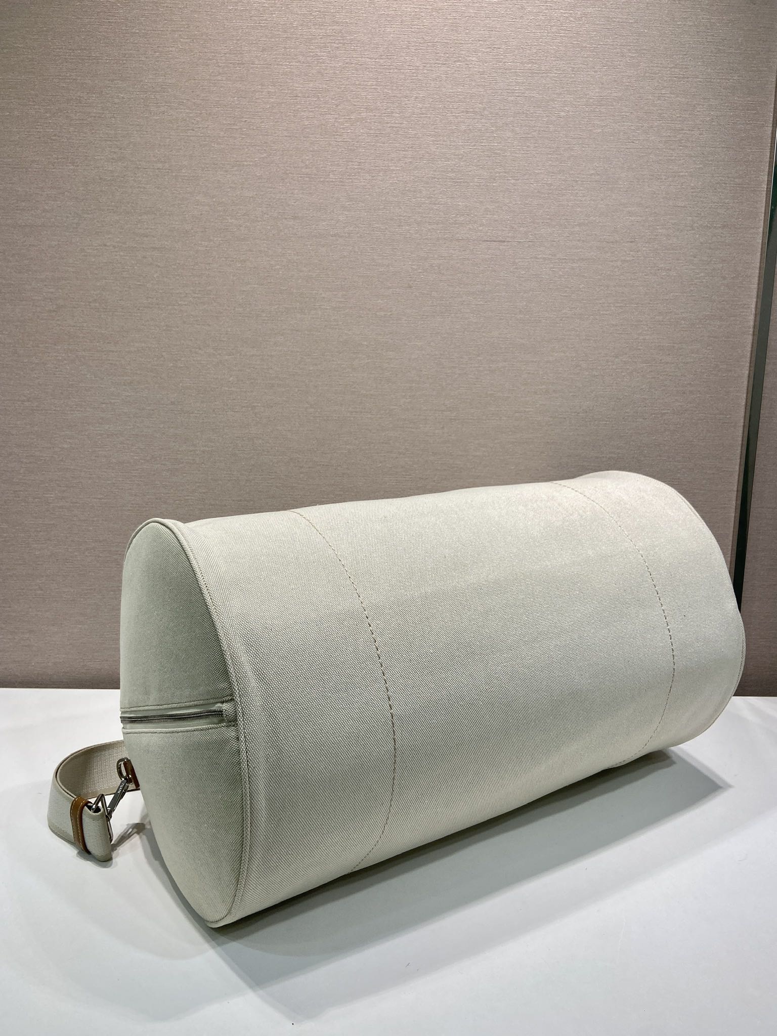 Prada Canvas Travel Bag with Leather Details - Spacious & Stylish 6 i1754633468 8993 5