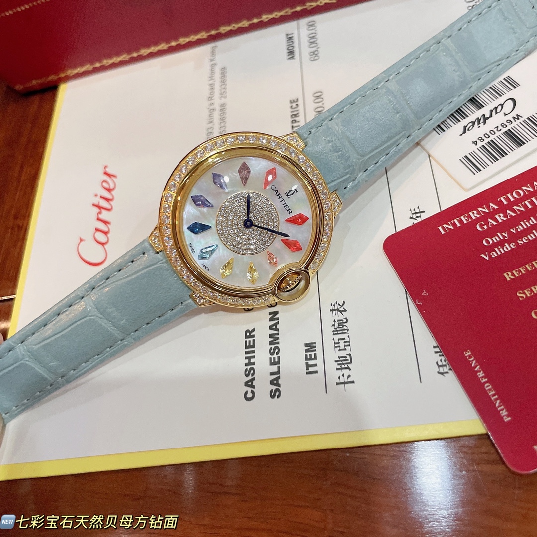 Cartier Swiss Master Horology Mechanical Watch Timepiece Ref.90877D93 4