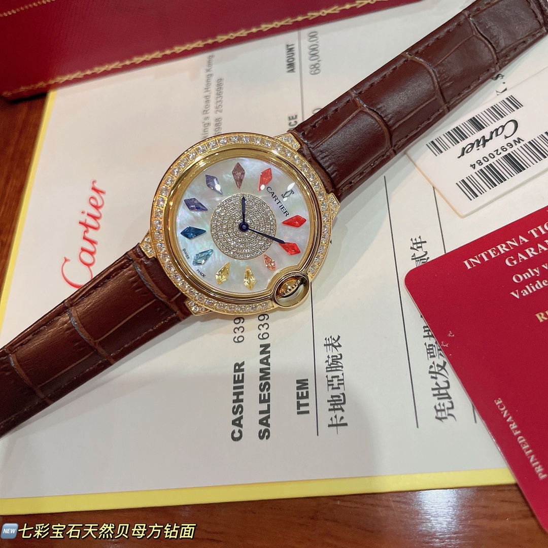 Cartier Swiss Master Horology Mechanical Watch Timepiece Ref.90877D93 7