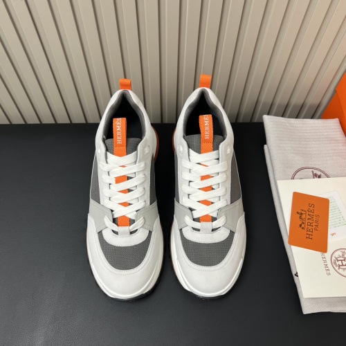 Hermes Leader Men's Sneakers in Calfskin and Suede 1 Hermes Leader Men's Sneakers in Calfskin and Suede