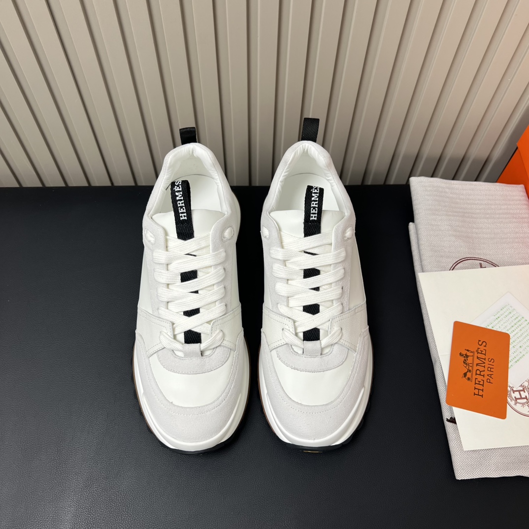 נעליי גברים Hermes Leader מעור נוח ועור מושלם למרות וניחות מוביליות 2 i1754638345 9964 0