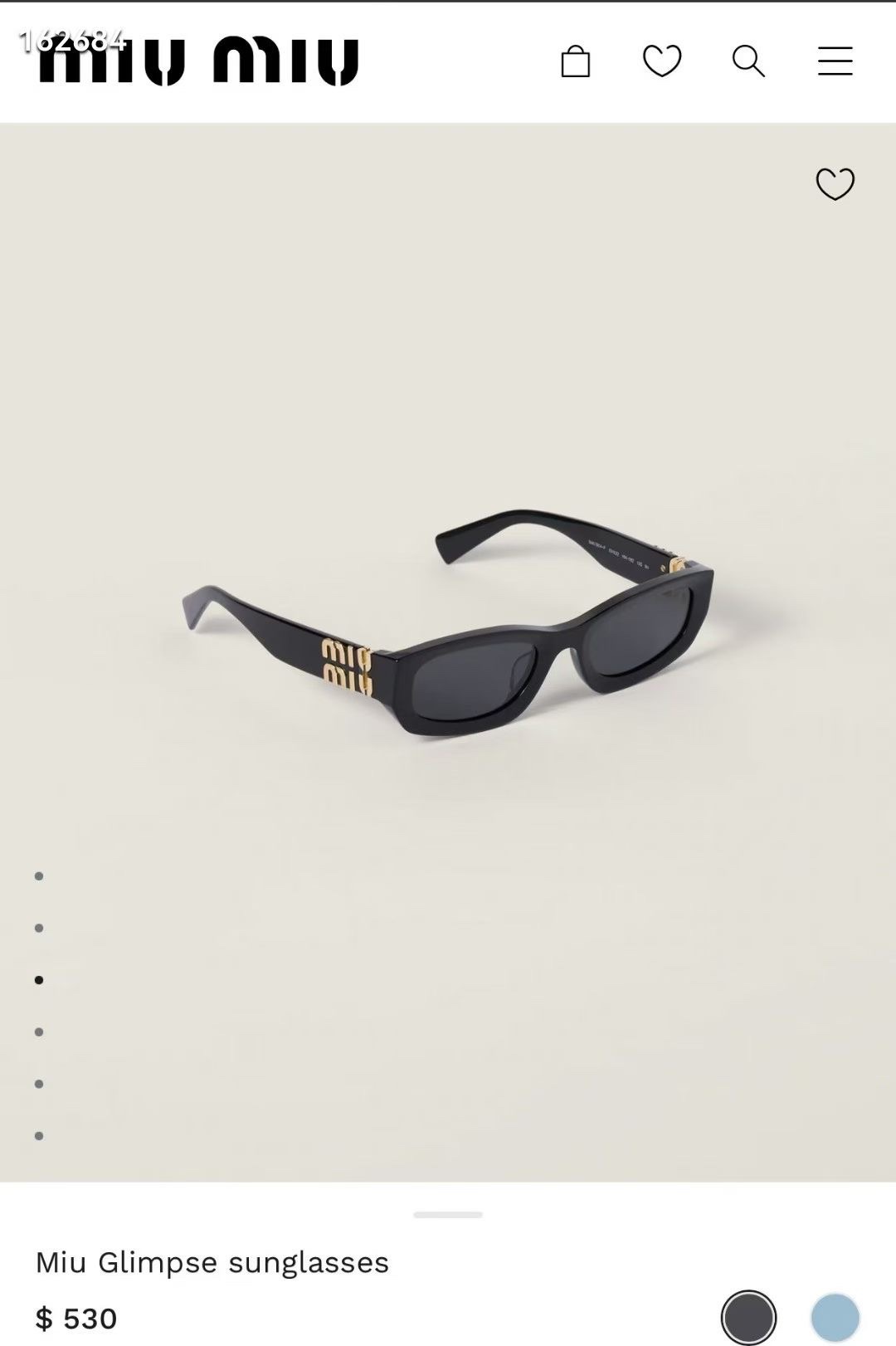  ‼️ 官网图 MIU MI*🎀🎀🎀MODEL：MU04V🎀🎀🎀SIZE：52口23-145🎀🎀🎀