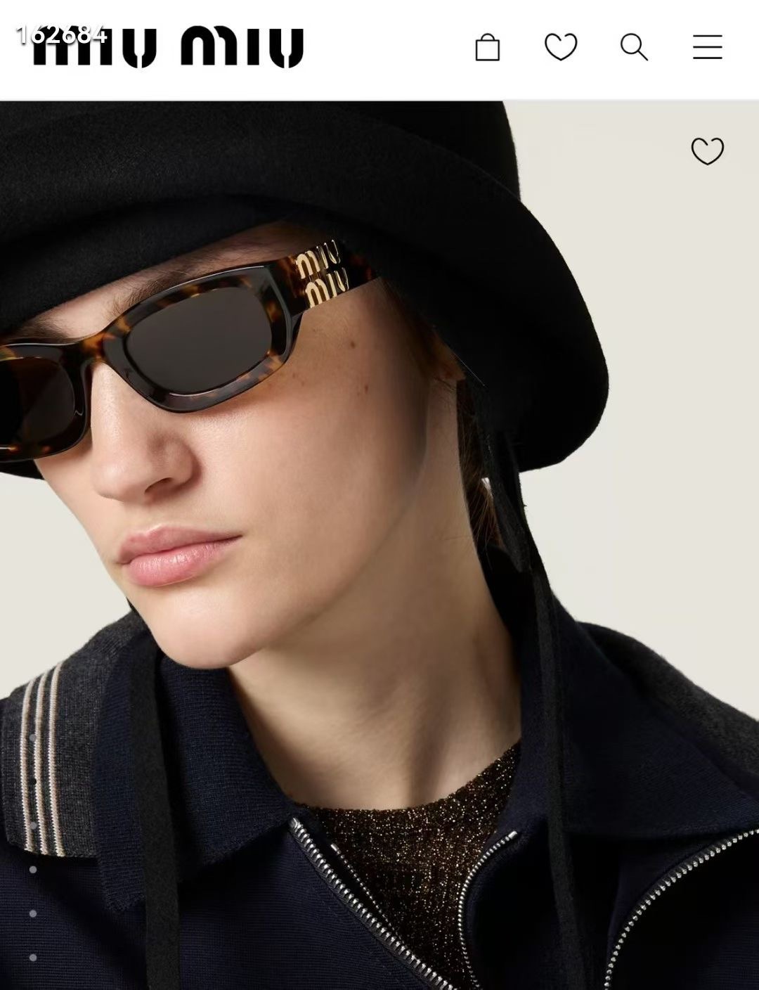  ‼️ 官网图 MIU MI*🎀🎀🎀MODEL：MU04V🎀🎀🎀SIZE：52口23-145🎀🎀🎀