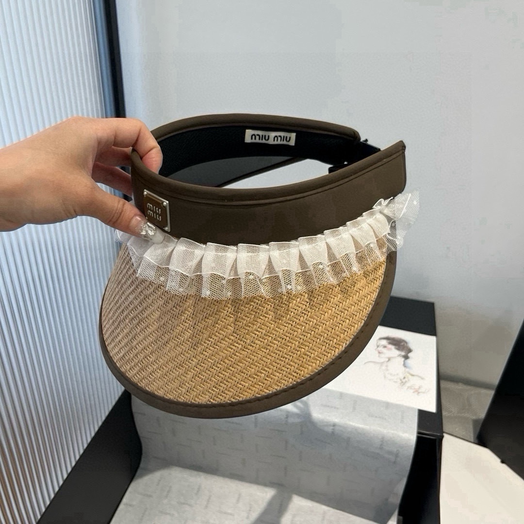 🆕

miumiu缪缪新款发箍遮阳帽