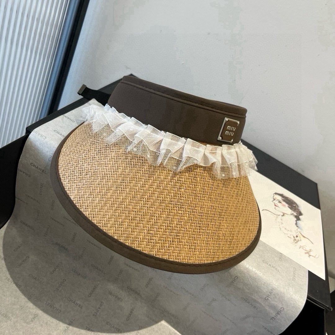 🆕

miumiu缪缪新款发箍遮阳帽