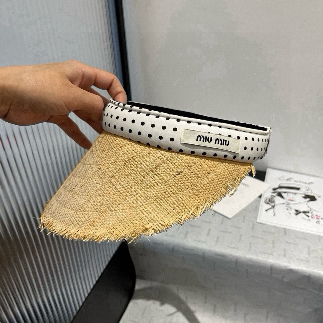 🆕

miumiu缪缪草帽，发箍遮阳帽
