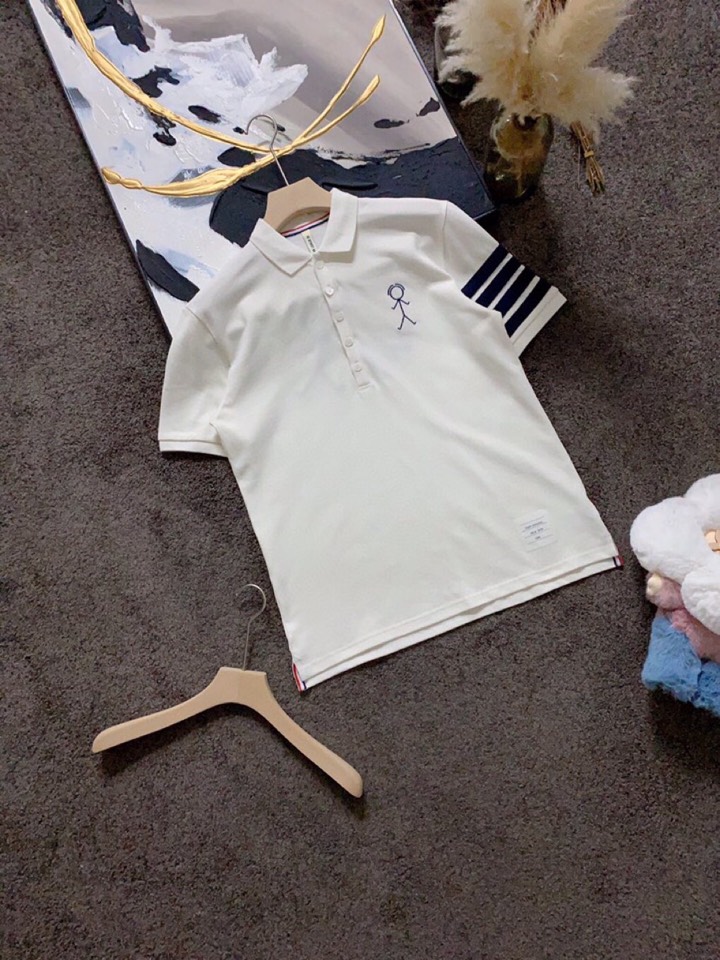 “THOM BROWNE Monochrome Spring Summer Suit: Original Tailoring, Cotton Bead Floors, Embroidered Details, 3 Colors” - 图片 3