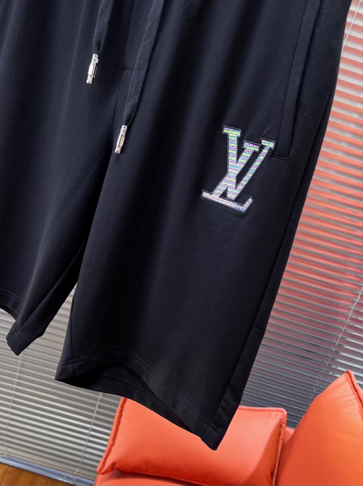 “Louis Vuitton LV Donkey Cotton Shorts 2025 Spring Summer Collection Black M-XXXL” - 图片 7