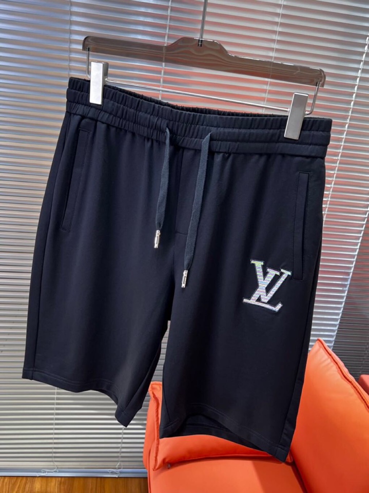“Louis Vuitton LV Donkey Cotton Shorts 2025 Spring Summer Collection Black M-XXXL” - 图片 3