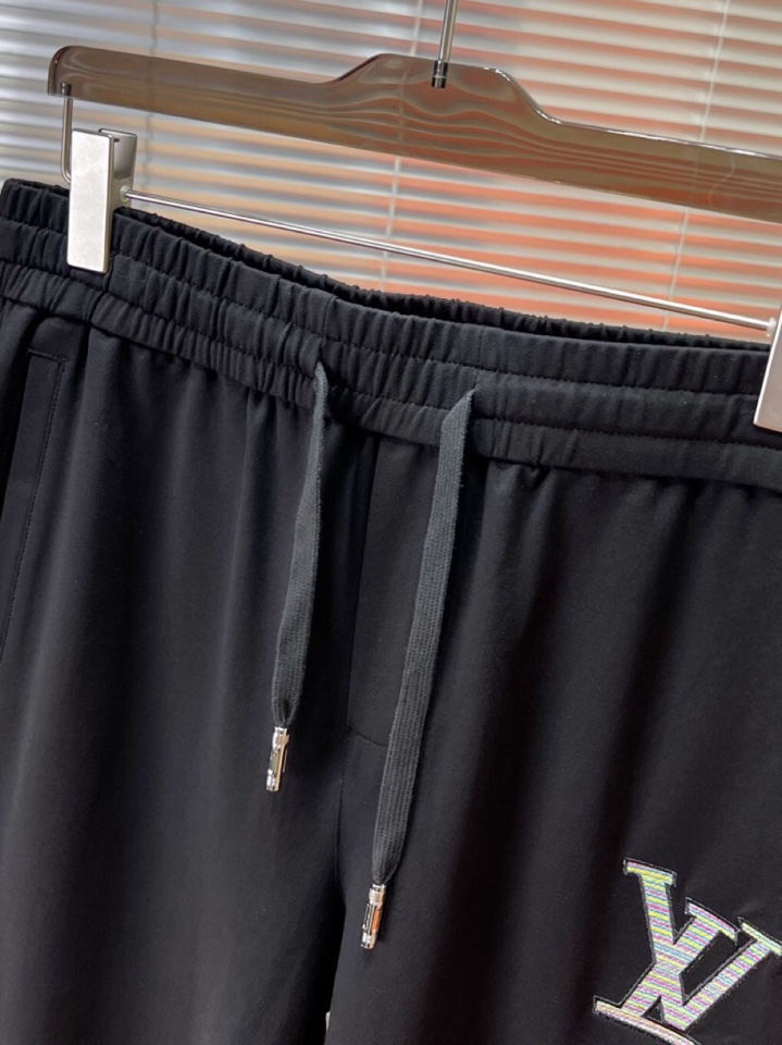 “Louis Vuitton LV Donkey Cotton Shorts 2025 Spring Summer Collection Black M-XXXL” - 图片 5