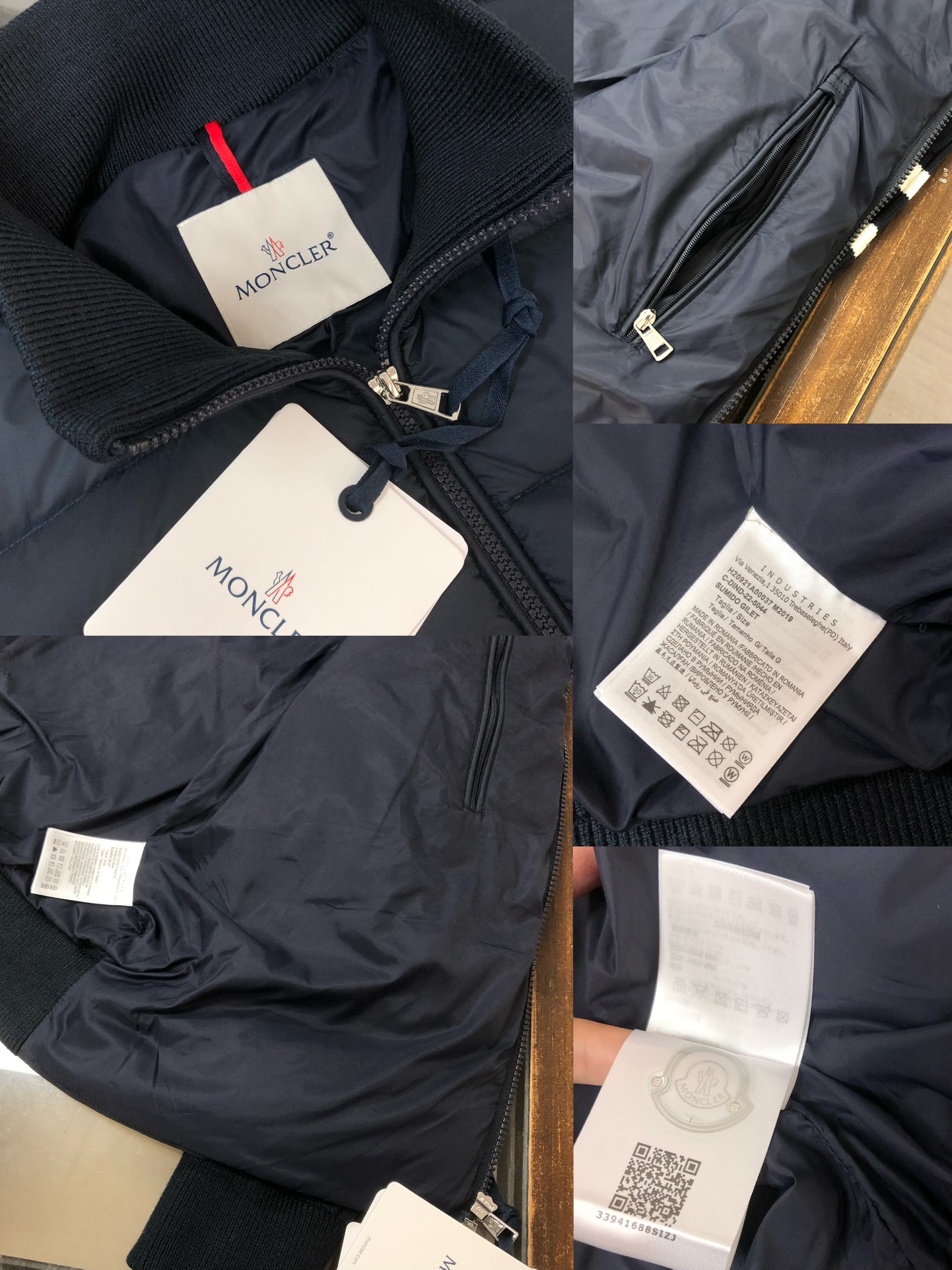 🆕MON*CLER 蒙口 25秋冬最新款设计时尚百搭舒适透气潮流羽绒拼接羊毛针织衫羽绒服外套！官网同步发