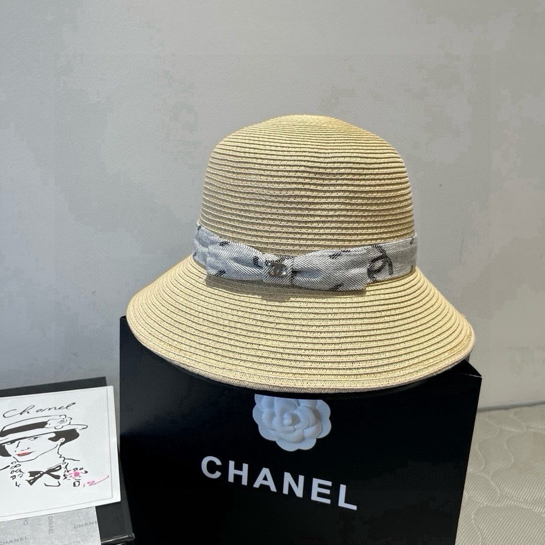 🆕

Chanel香奈儿草帽，高级定制，头围57cm。