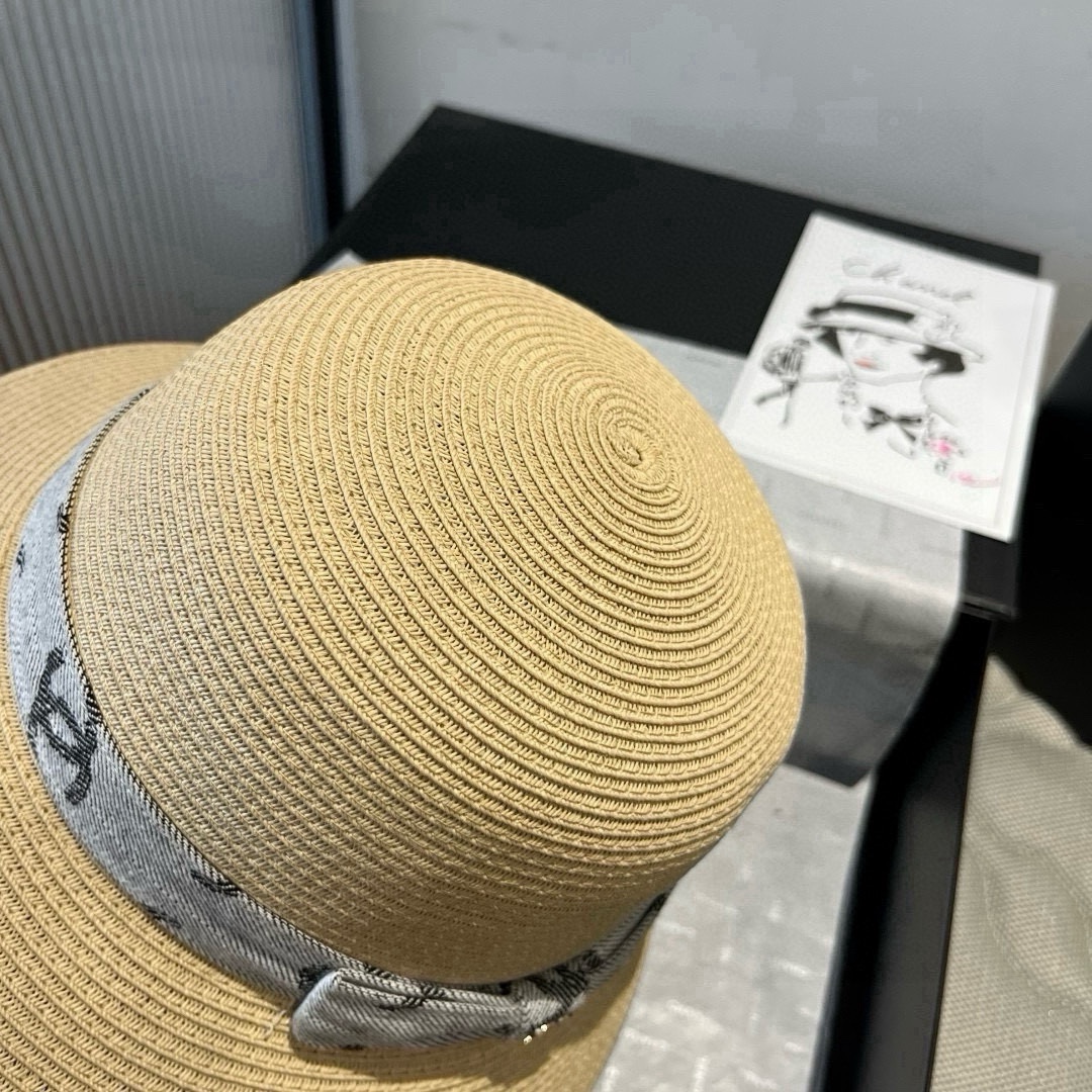 🆕

Chanel香奈儿草帽，高级定制，头围57cm。