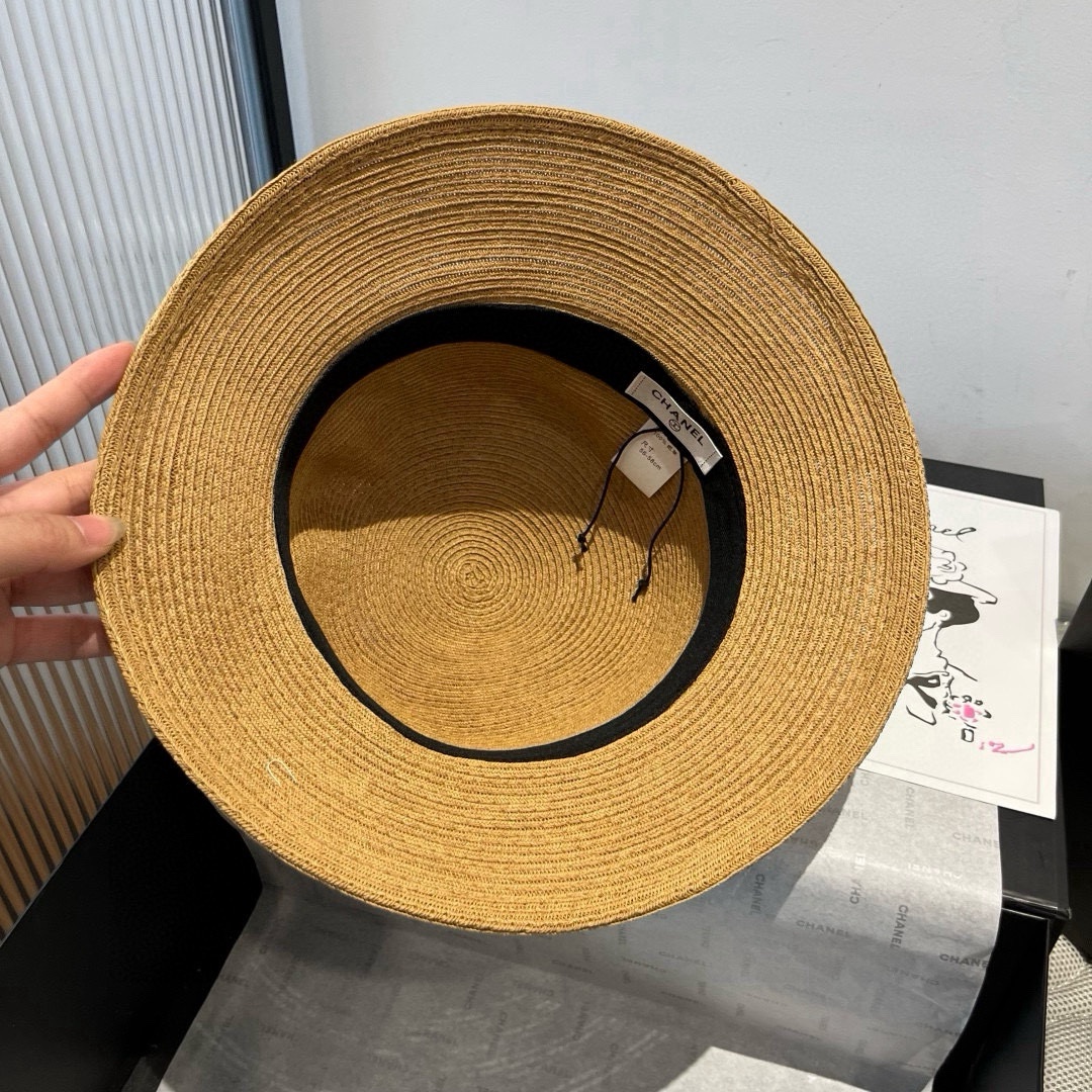 🆕

Chanel香奈儿草帽，高级定制，头围57cm。