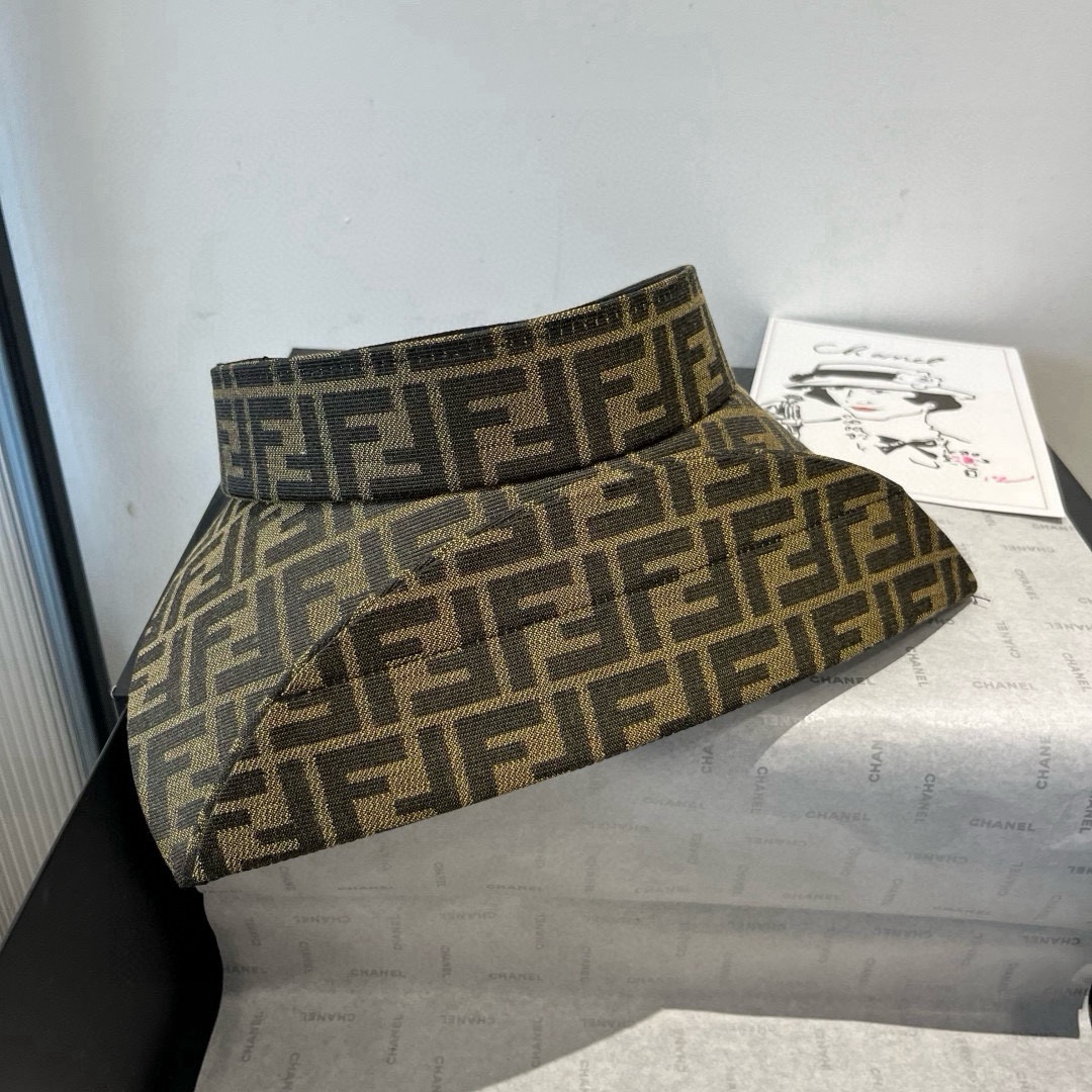 🆕

FD芬迪空顶鸭舌帽，遮阳帽，鸭舌帽，原单品质