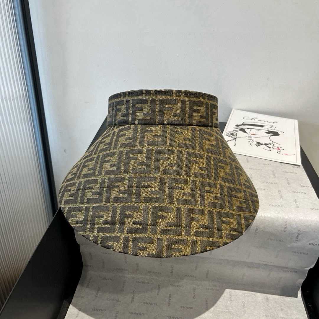 🆕

FD芬迪空顶鸭舌帽，遮阳帽，鸭舌帽，原单品质