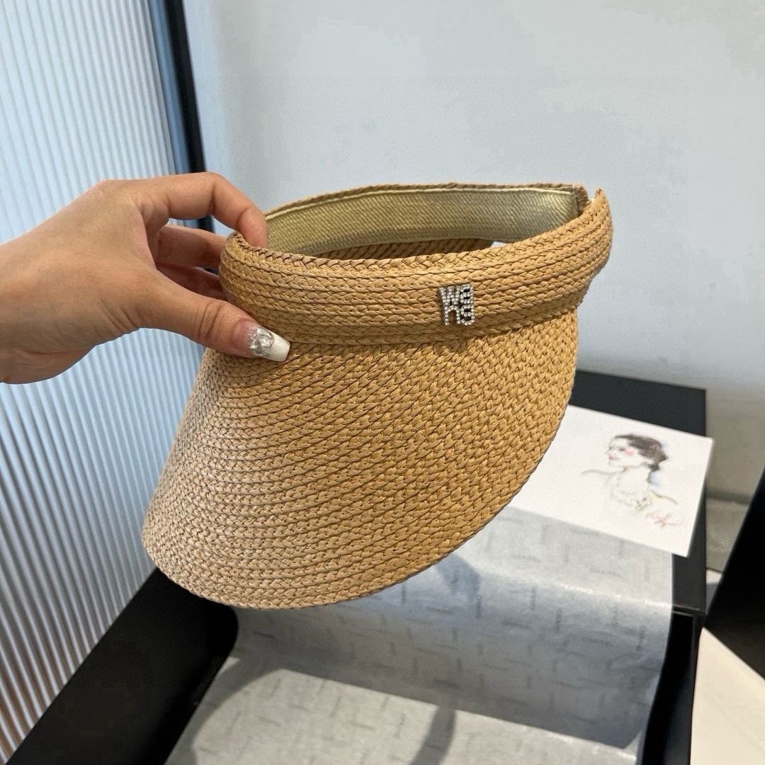 🆕

大王新款纸草发箍遮阳帽 空顶帽