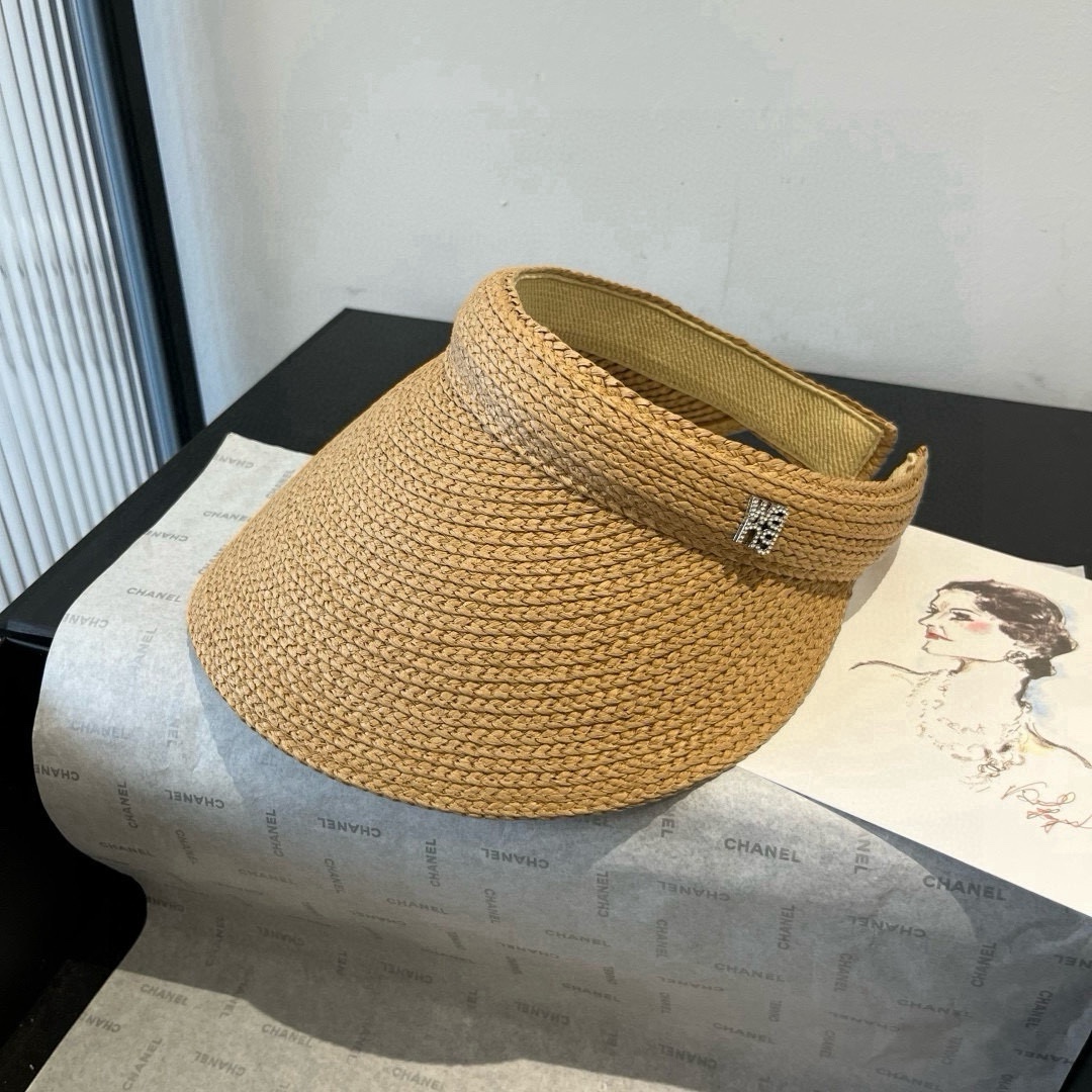 🆕

大王新款纸草发箍遮阳帽 空顶帽