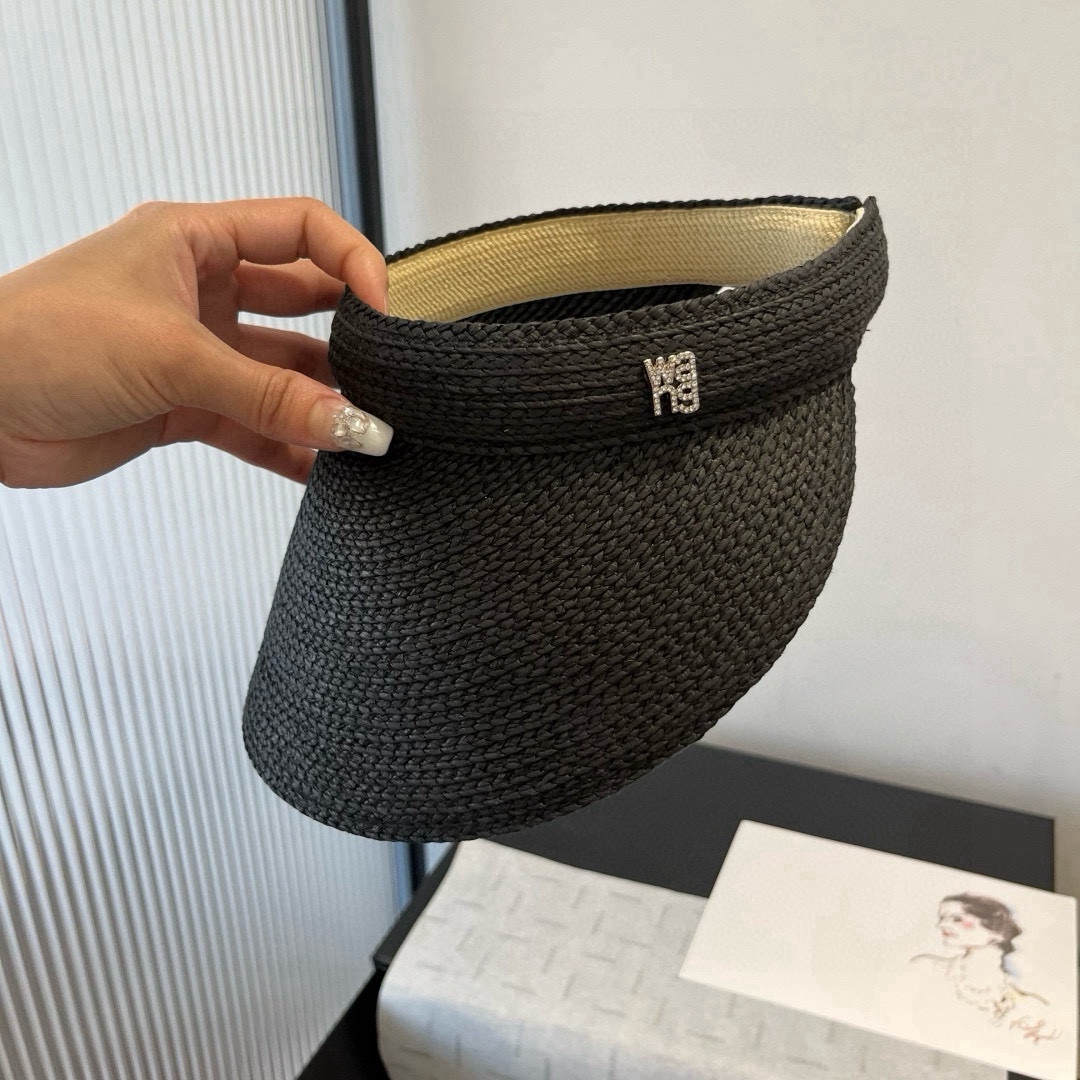 🆕

大王新款纸草发箍遮阳帽 空顶帽