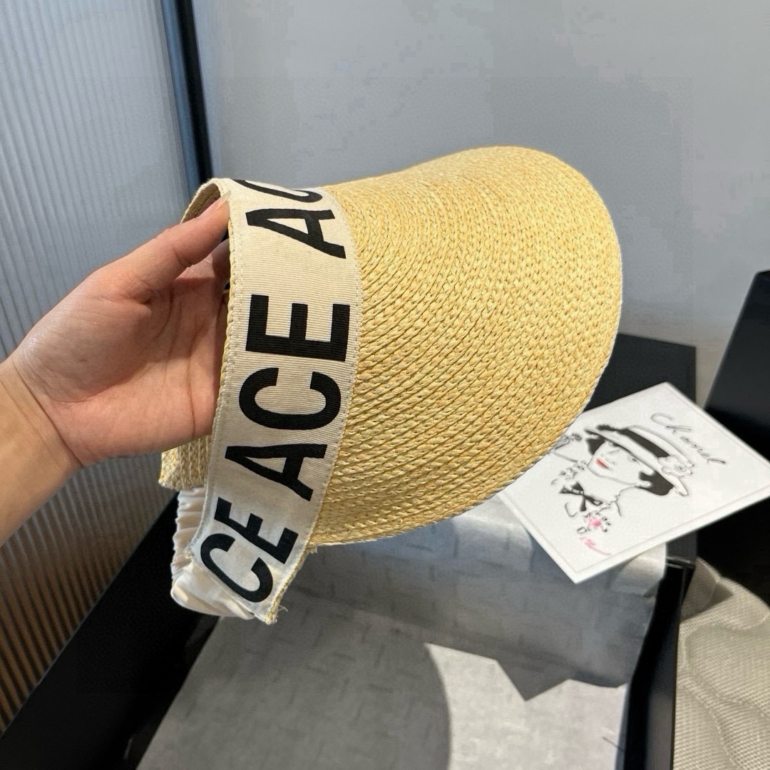 🆕

潮牌新款纸草空顶遮阳帽