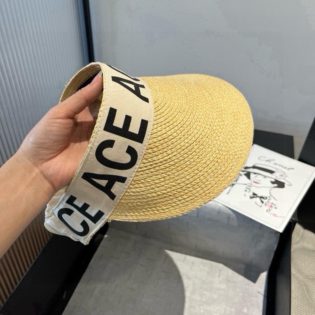 🆕

潮牌新款纸草空顶遮阳帽