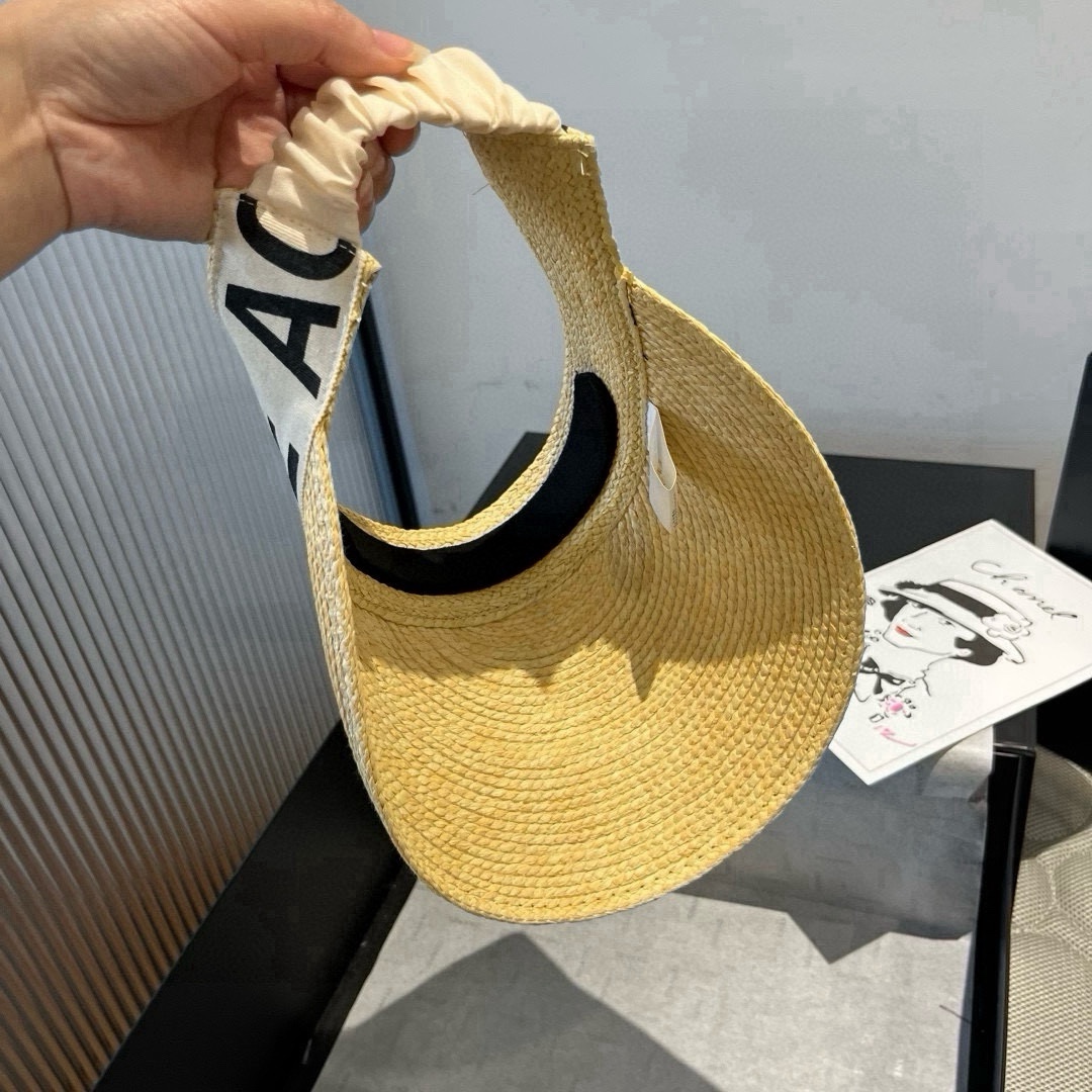 🆕

潮牌新款纸草空顶遮阳帽