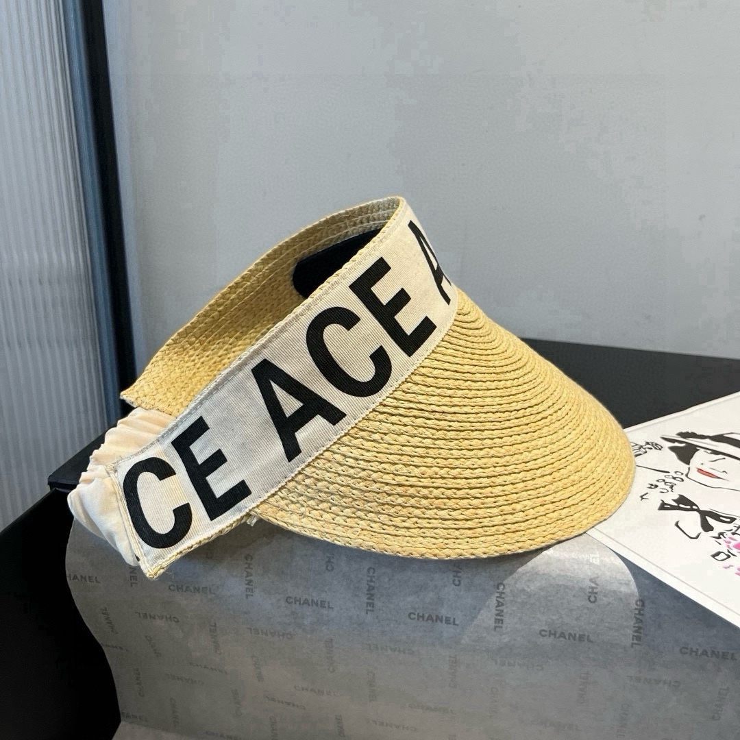 🆕

潮牌新款纸草空顶遮阳帽