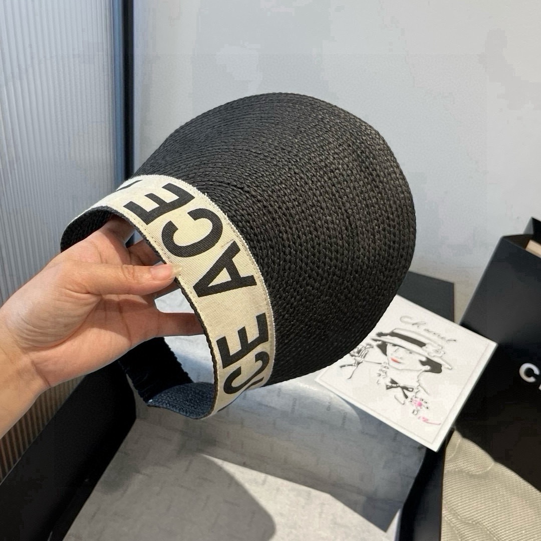 🆕

潮牌新款纸草空顶遮阳帽