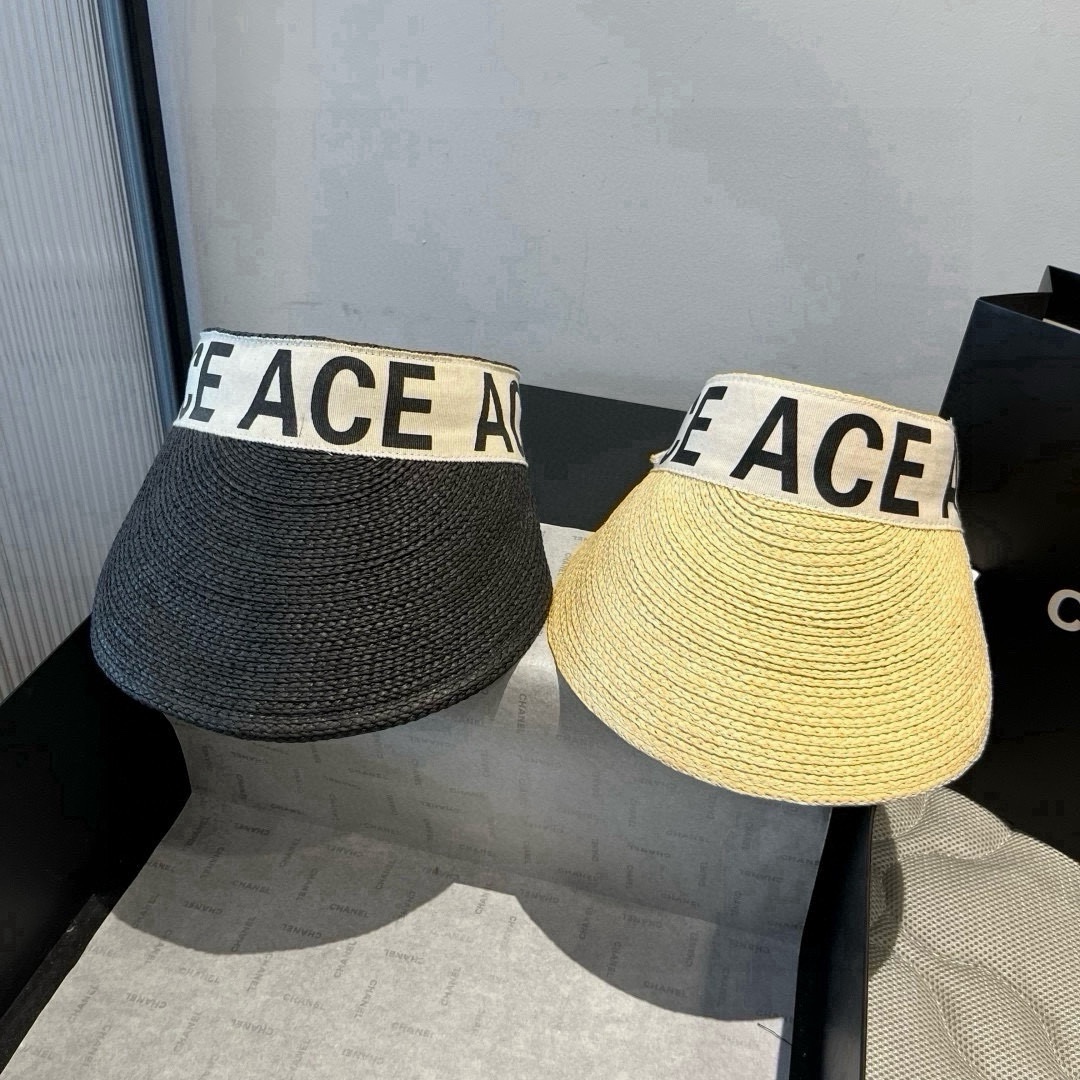 🆕

潮牌新款纸草空顶遮阳帽