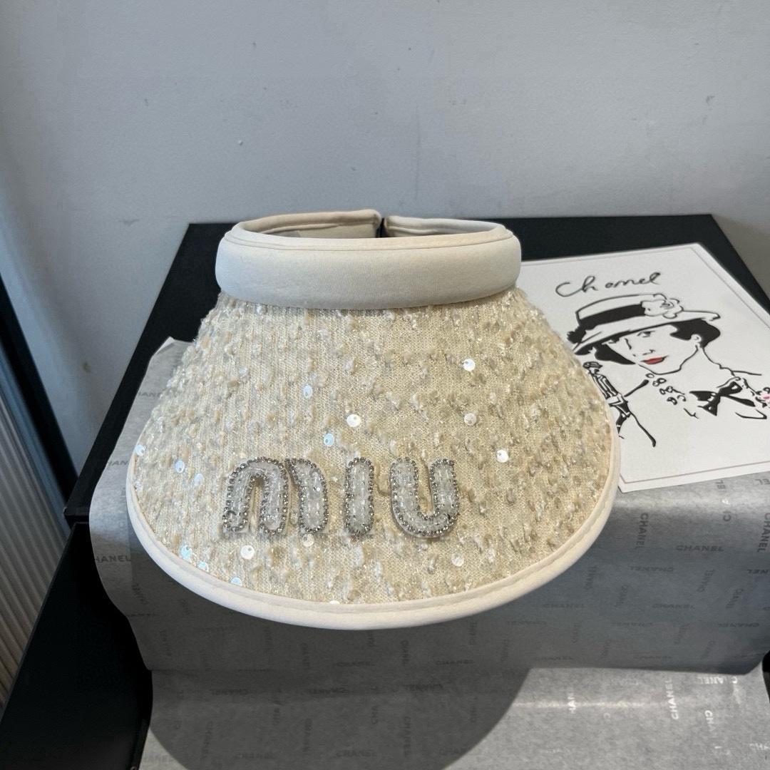 🆕

miumiu缪缪新款空顶遮阳帽